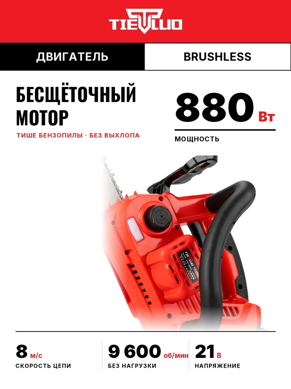 двигатель цепная пила tiellio G12 1